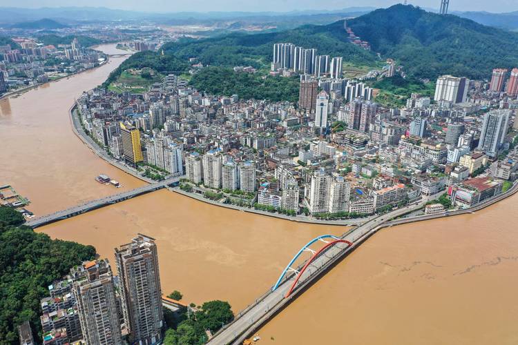 西江发生2024年第2号洪水