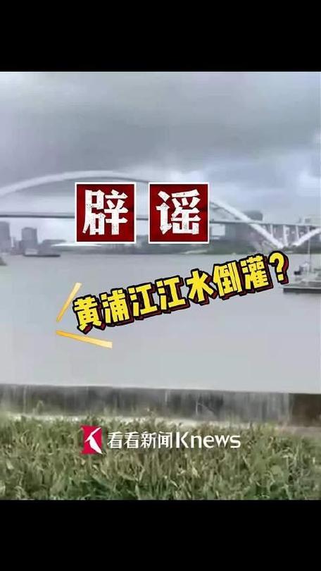 网传黄浦江出现倒灌?上海市防汛办:系补水围堰 不影响防汛安全