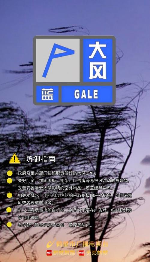 河北省巨鹿县发布大风蓝色预警_4
