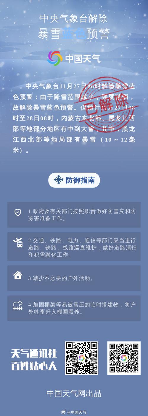 陕西省潼关县发布暴雪蓝色预警