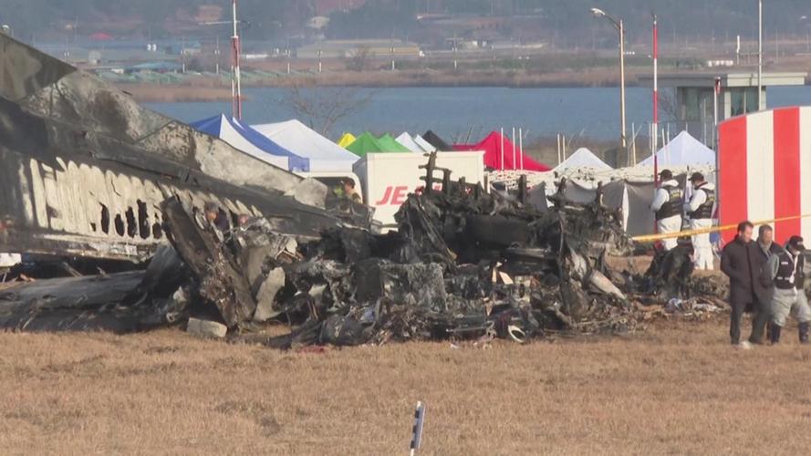 韩国务安坠机事故黑匣子之一将送美国分析