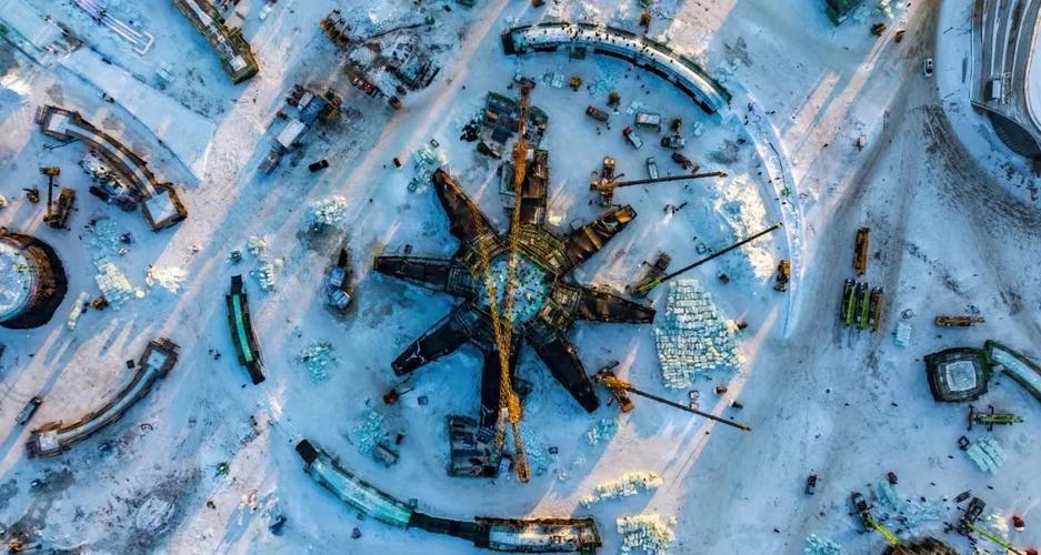 先睹为快!第二十六届哈尔滨冰雪大世界主塔“亚洲同心”效果图官宣