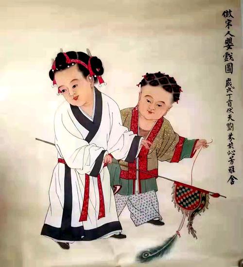 看迎春画展 体验非遗制作