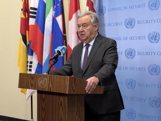 各国反对以色列禁止古特雷斯入境,联合国秘书长发言人发声