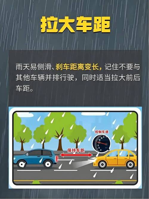 降速 控距 亮尾灯 安全是最近的回家路!