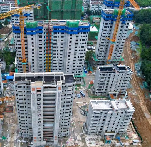 博鳌乐城保障性租赁住房项目主体结构封顶