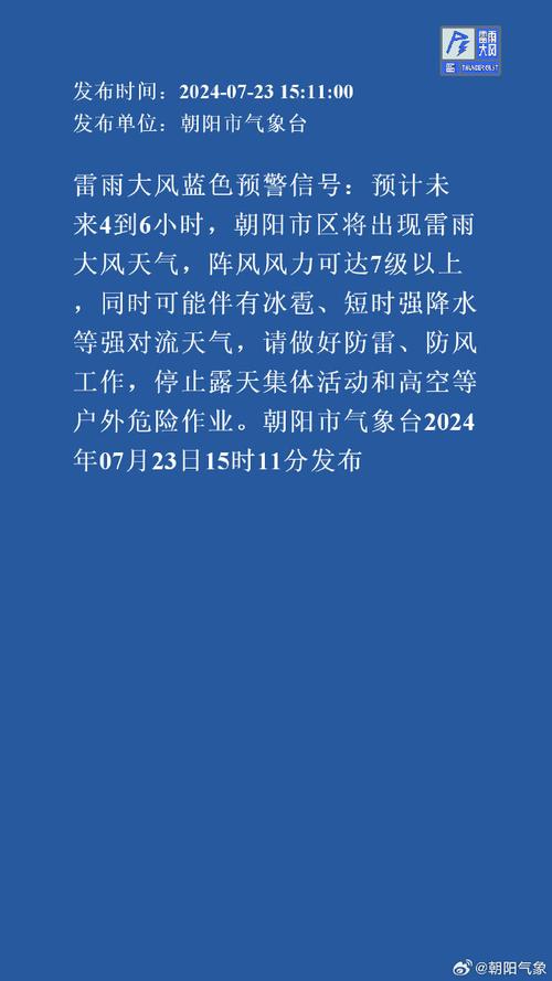 辽宁省朝阳市发布大风蓝色预警_10