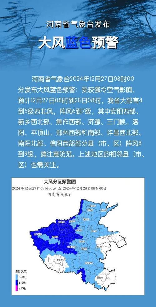 陕西省渭南市发布大风蓝色预警_7