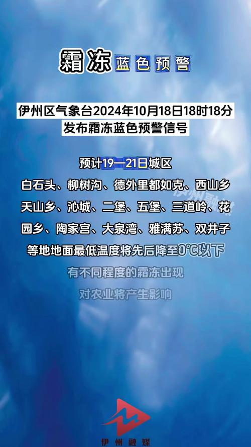 陕西省凤翔县发布霜冻蓝色预警