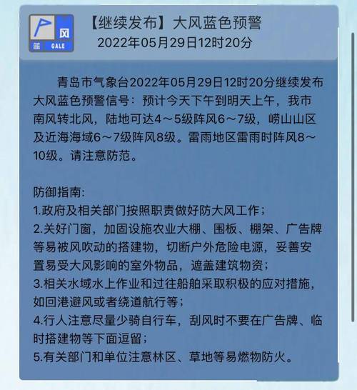 甘肃省镇原县发布大风蓝色预警_6