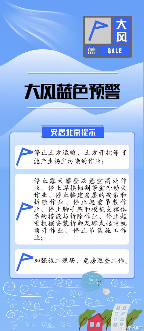 辽宁省庄河市发布大风蓝色预警