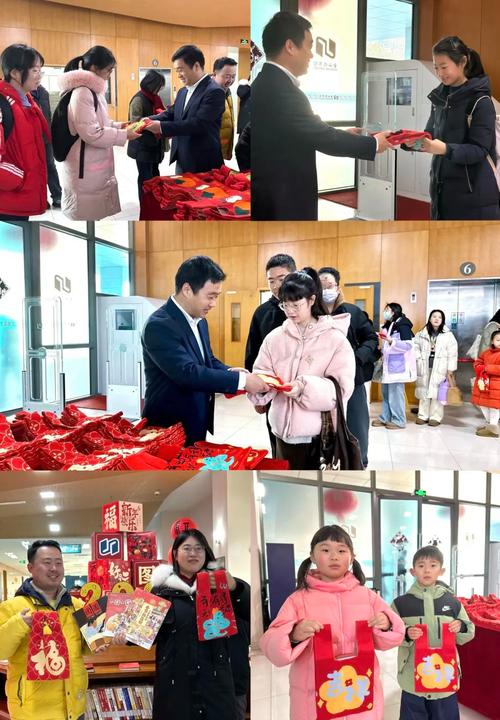 送礼包、拍全家福、经典诵读……大年初一 吉林省图书馆举行丰富活动