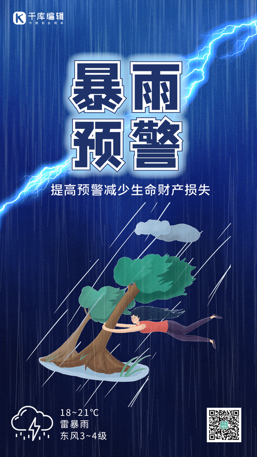 辽宁省凌源市发布暴雨蓝色预警