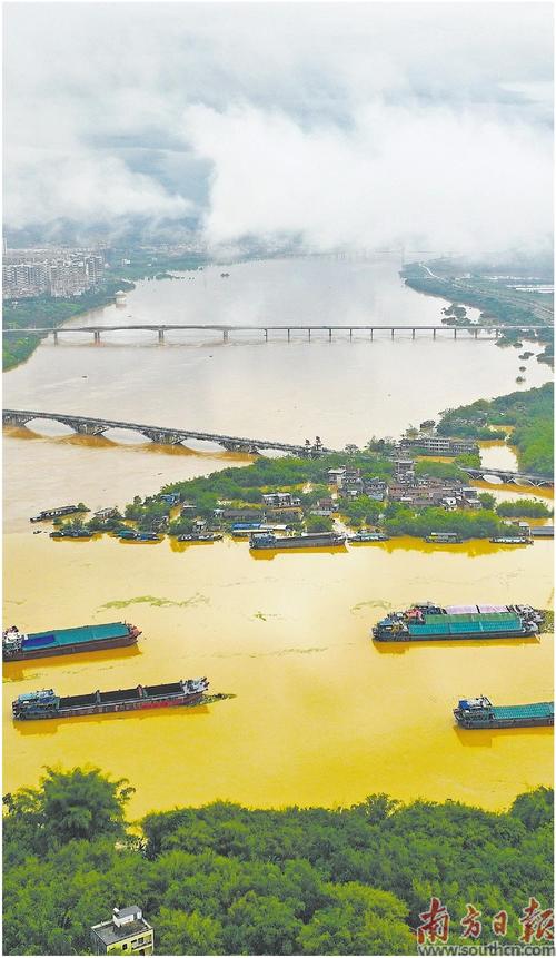 韩江发生2024年第5号洪水